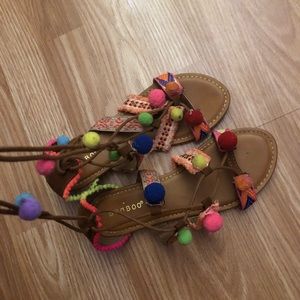 Bamboo sandals